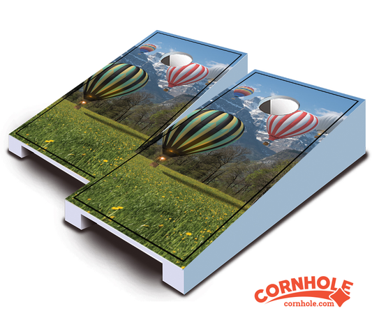 "Hot Air Balloon" Tabletop Cornhole Boards