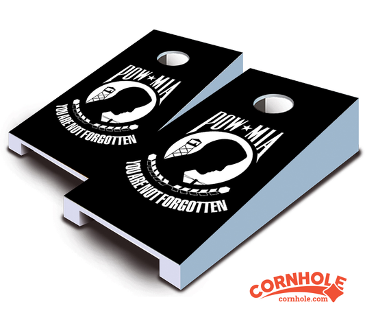 "POW MIA" Tabletop Cornhole Boards