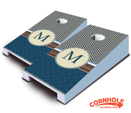 "Paisley Stroll" Tabletop Cornhole Boards