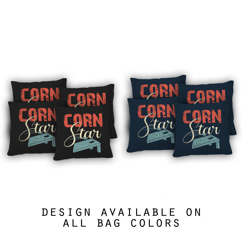 "CornStar" Cornhole Bags - Set of 8
