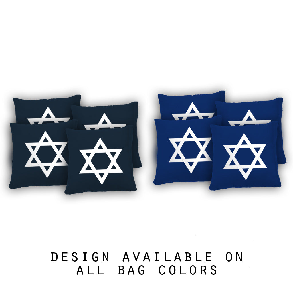 "Hannukah" Cornhole Bags - Set of 8