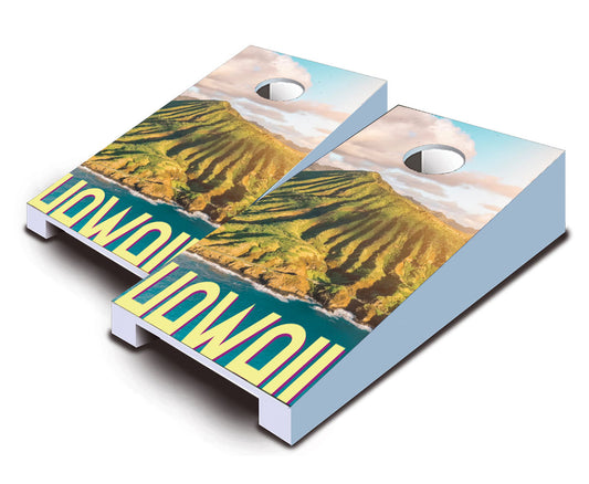 "Hawaii" Tabletop Cornhole Boards