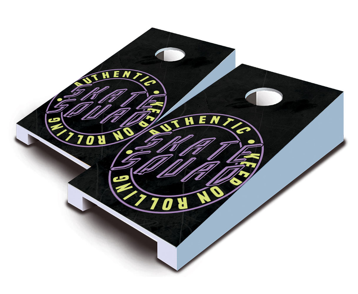 "Skate Squad" Tabletop Cornhole Boards