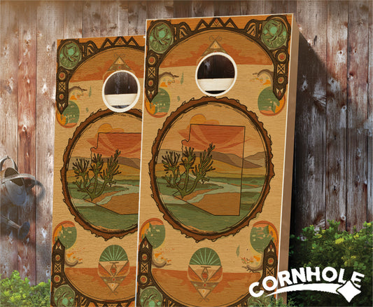 "Arizona - State Wood Homage " Cornhole Boards