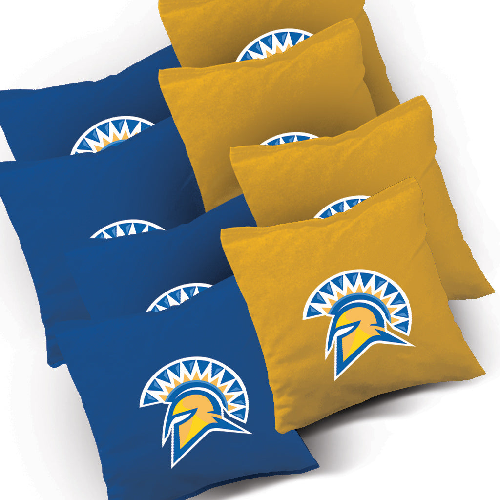 Set of 8 San Jose State Cornhole Bags