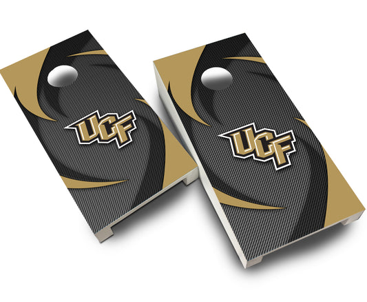 "Central Florida Swoosh" Tabletop Cornhole Boards