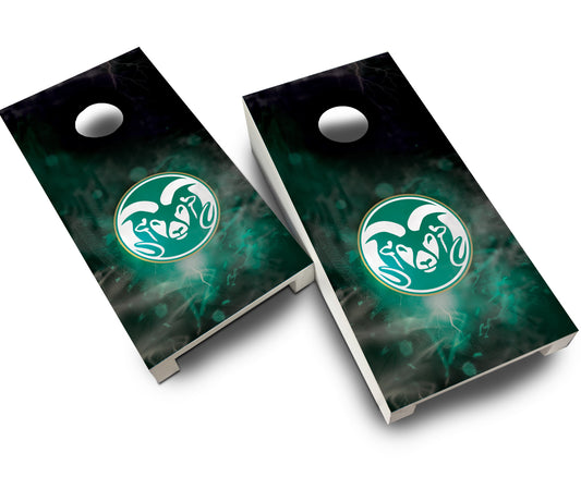 "Colorado State Smoke" Tabletop Cornhole Boards