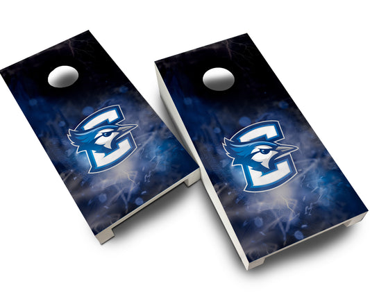 "Creighton Smoke" Tabletop Cornhole Boards