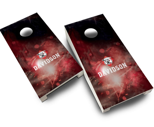 "Davidson Smoke" Tabletop Cornhole Boards
