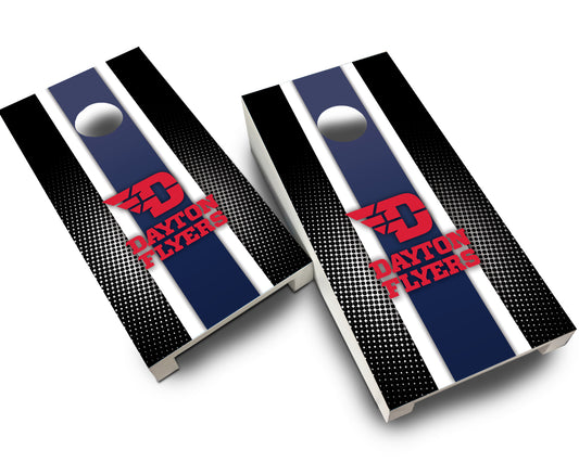 "Dayton Striped" Tabletop Cornhole Boards