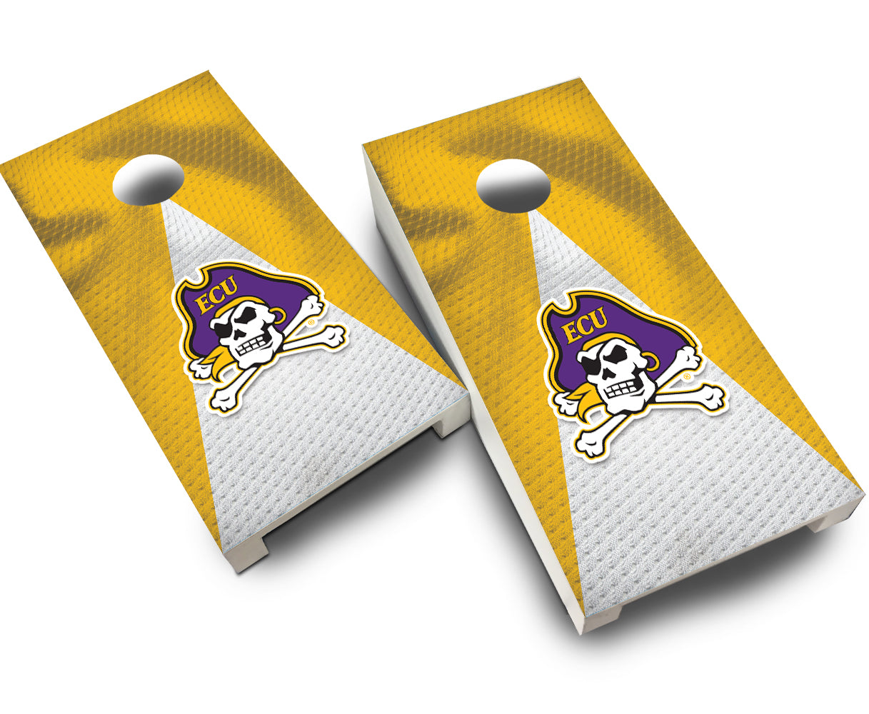 "East Carolina Jersey" Tabletop Cornhole Boards