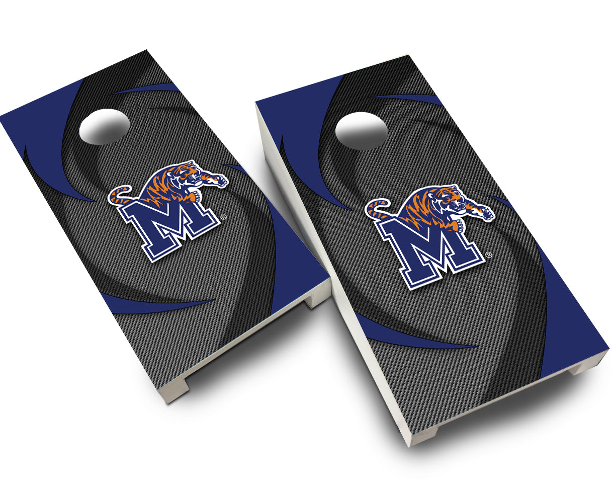 "Memphis Swoosh" Tabletop Cornhole Boards