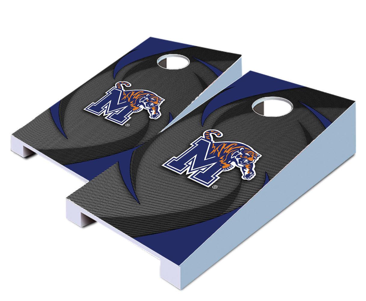 "Memphis Swoosh" Tabletop Cornhole Boards