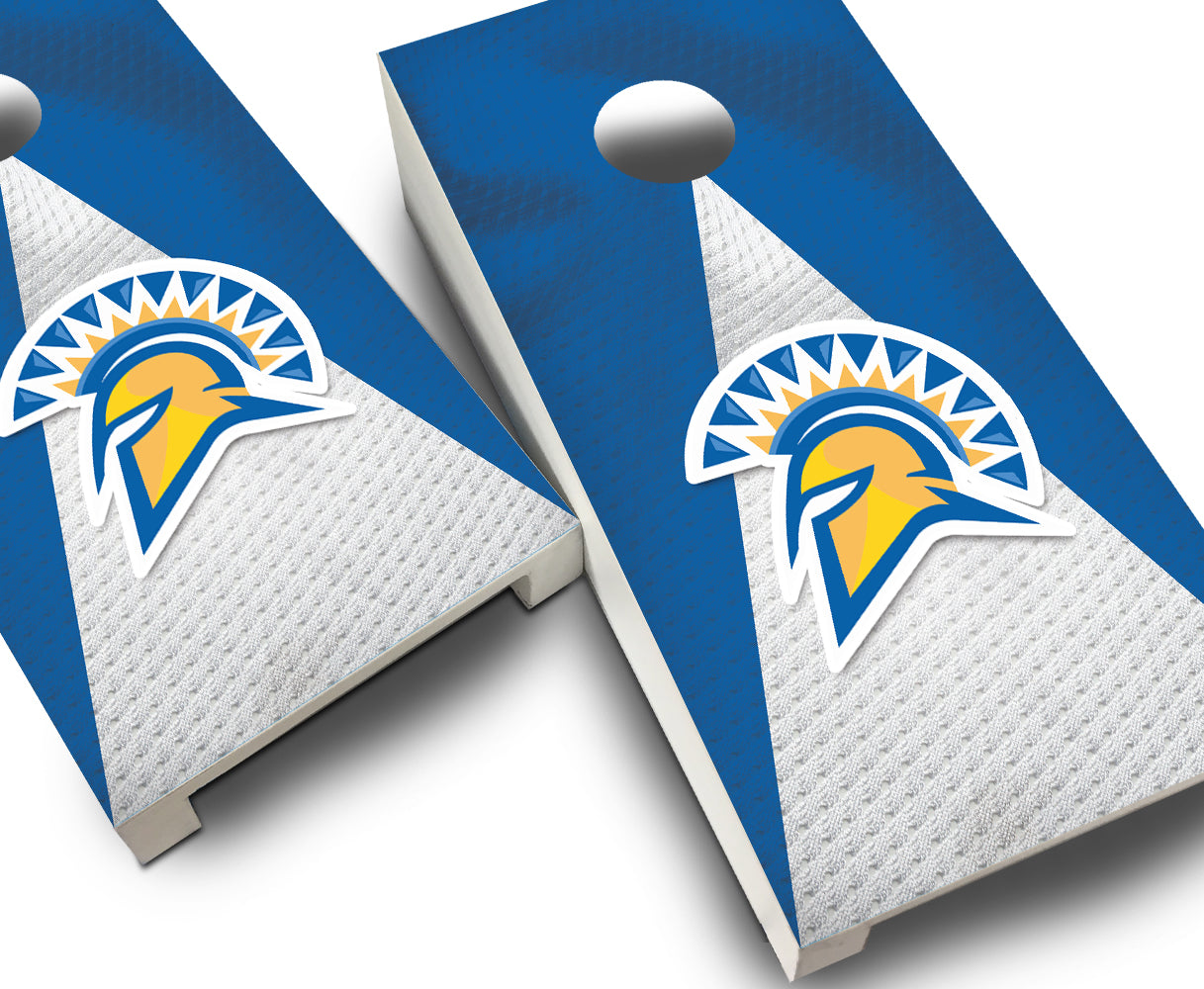 "San Jose State Jersey" Tabletop Cornhole Boards