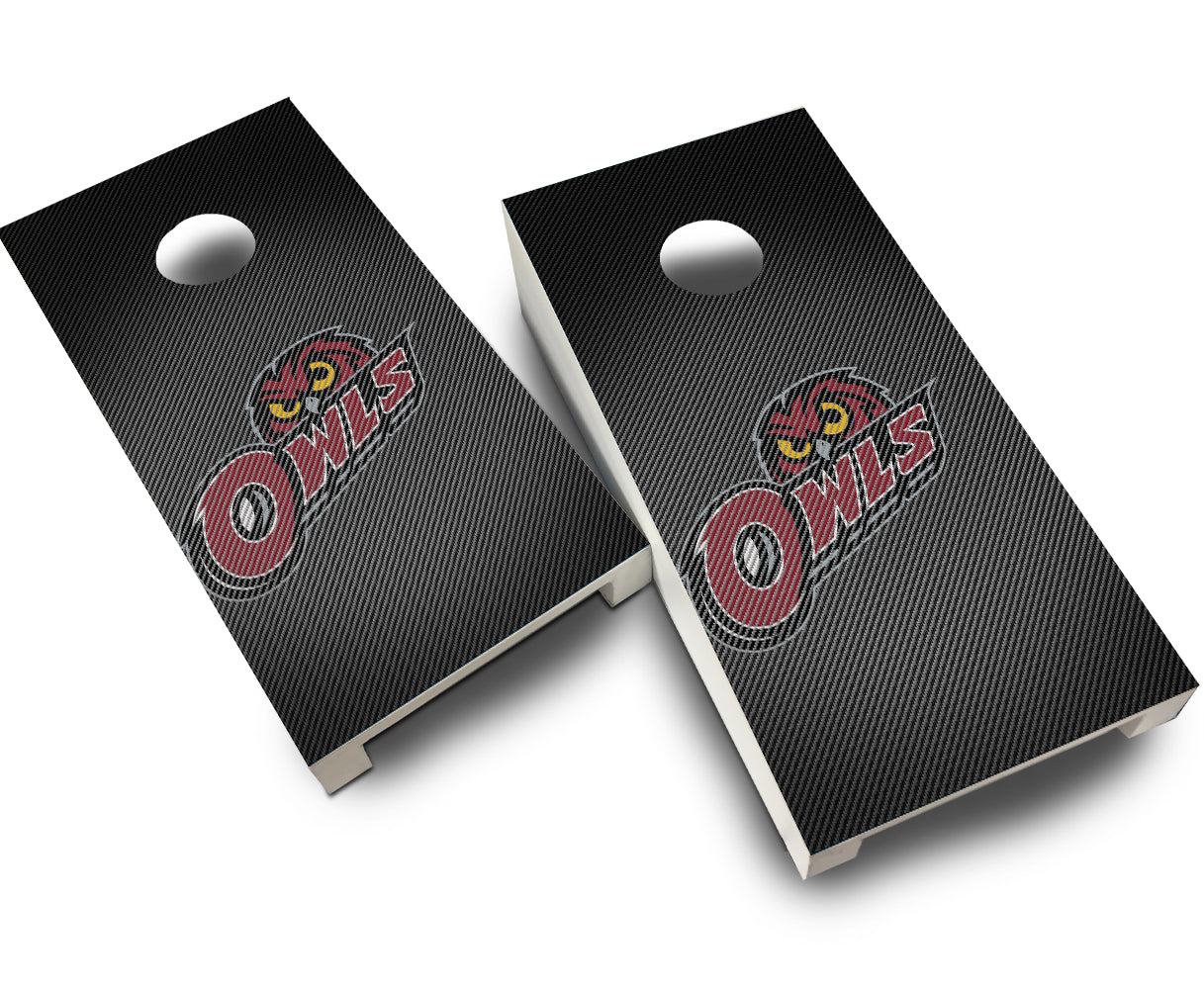 "Temple Slanted" Tabletop Cornhole Boards