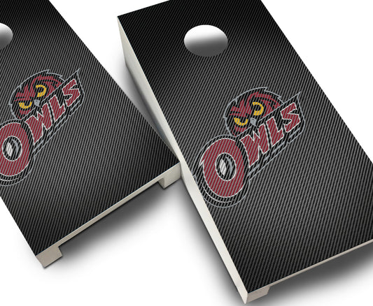 "Temple Slanted" Tabletop Cornhole Boards