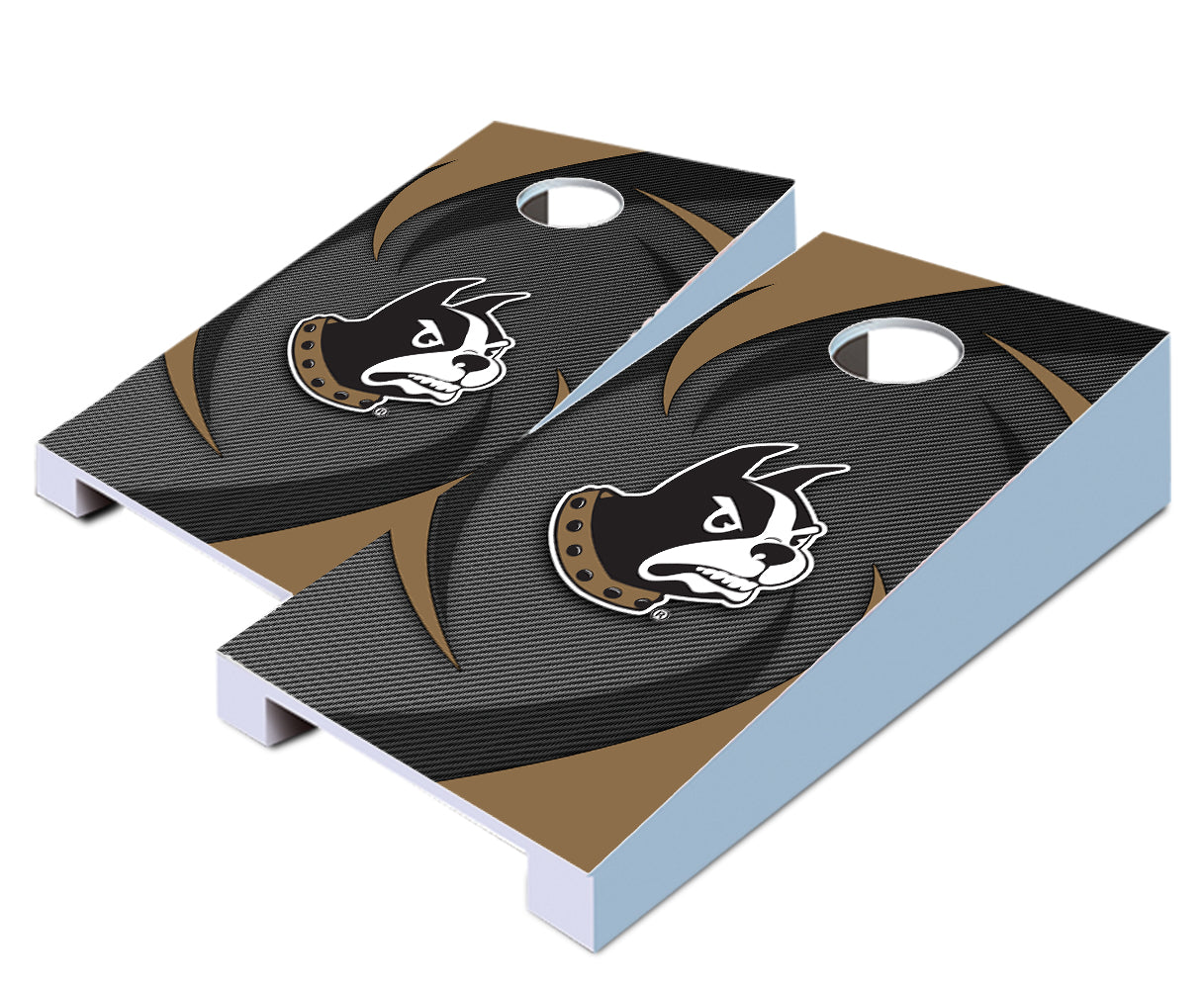 "Wofford Swoosh" Tabletop Cornhole Boards