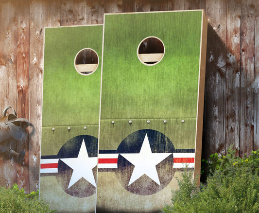 "Air Force Star" Cornhole Boards