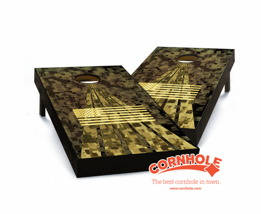 "Armed America" Tabletop Cornhole Boards