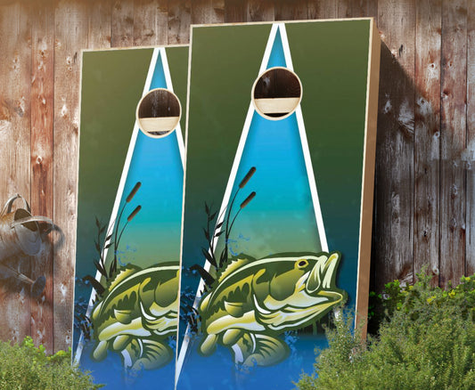 "Fish" Cornhole Boards