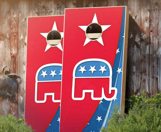 "Republican" Cornhole Boards