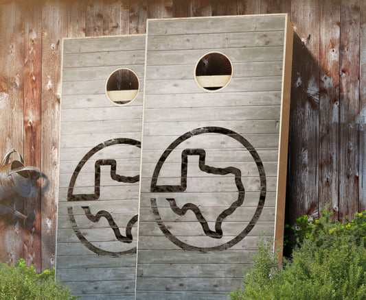 "Texas Branded" Cornhole Boards