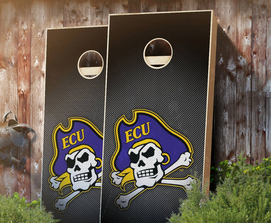 "East Carolina Slanted" Cornhole Boards