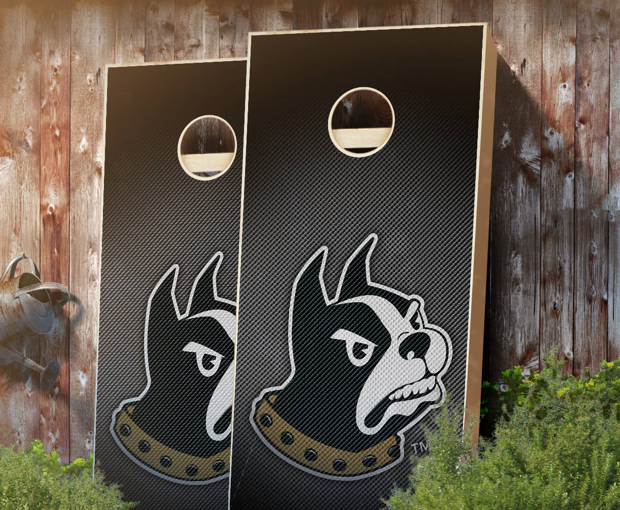 "Wofford Slanted" Cornhole Boards