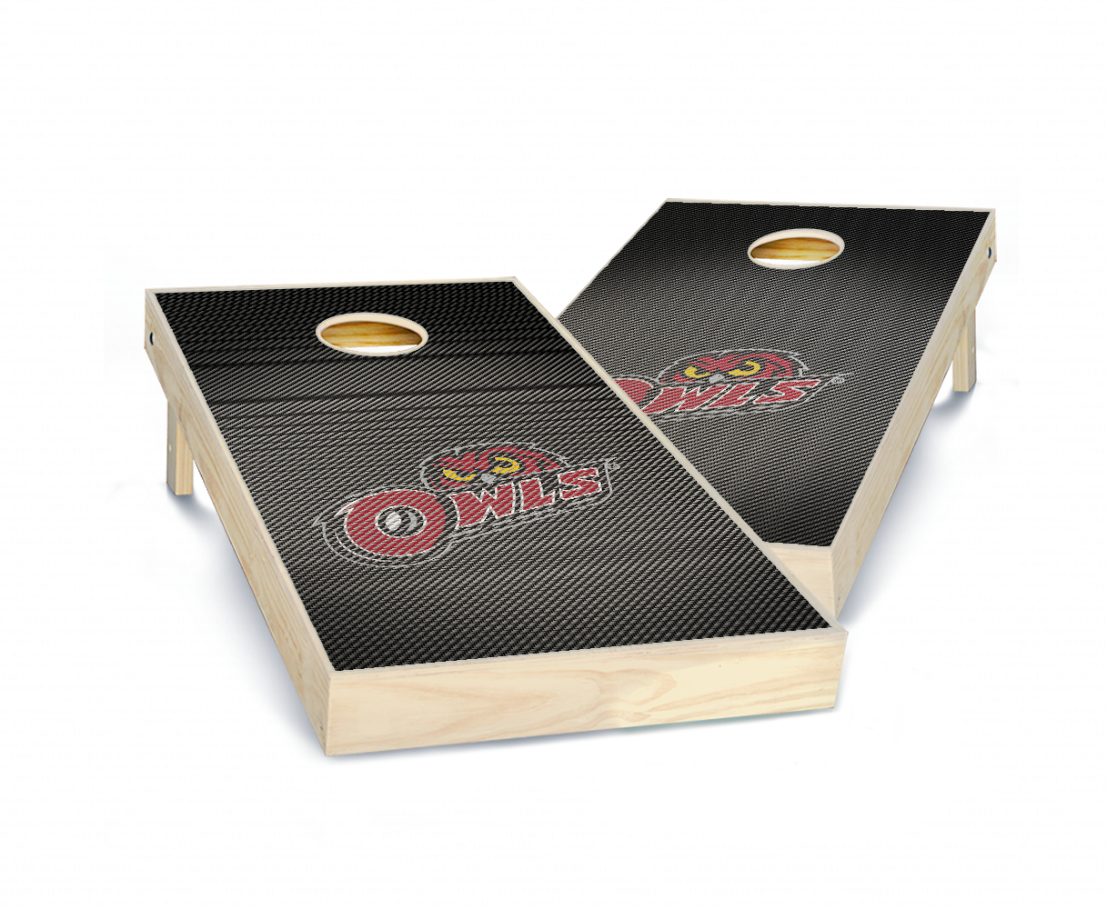 "Temple Slanted" Cornhole Boards