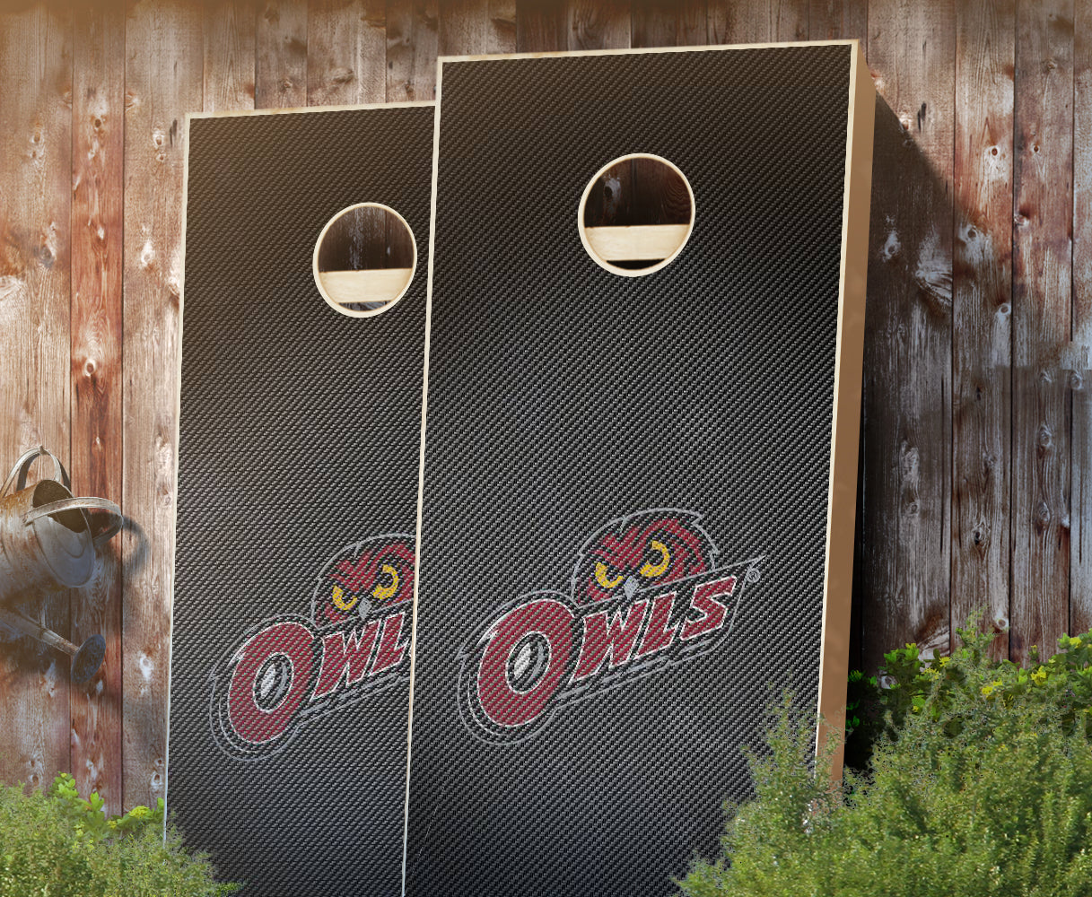 "Temple Slanted" Cornhole Boards