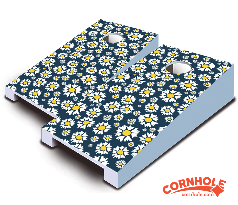 "Daisy Lover" Tabletop Cornhole Boards