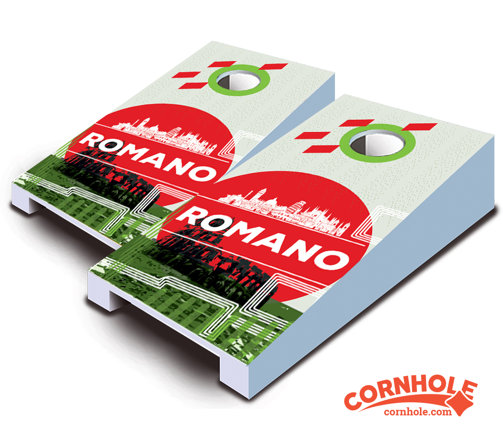 "Italian Surname" Tabletop Cornhole Boards