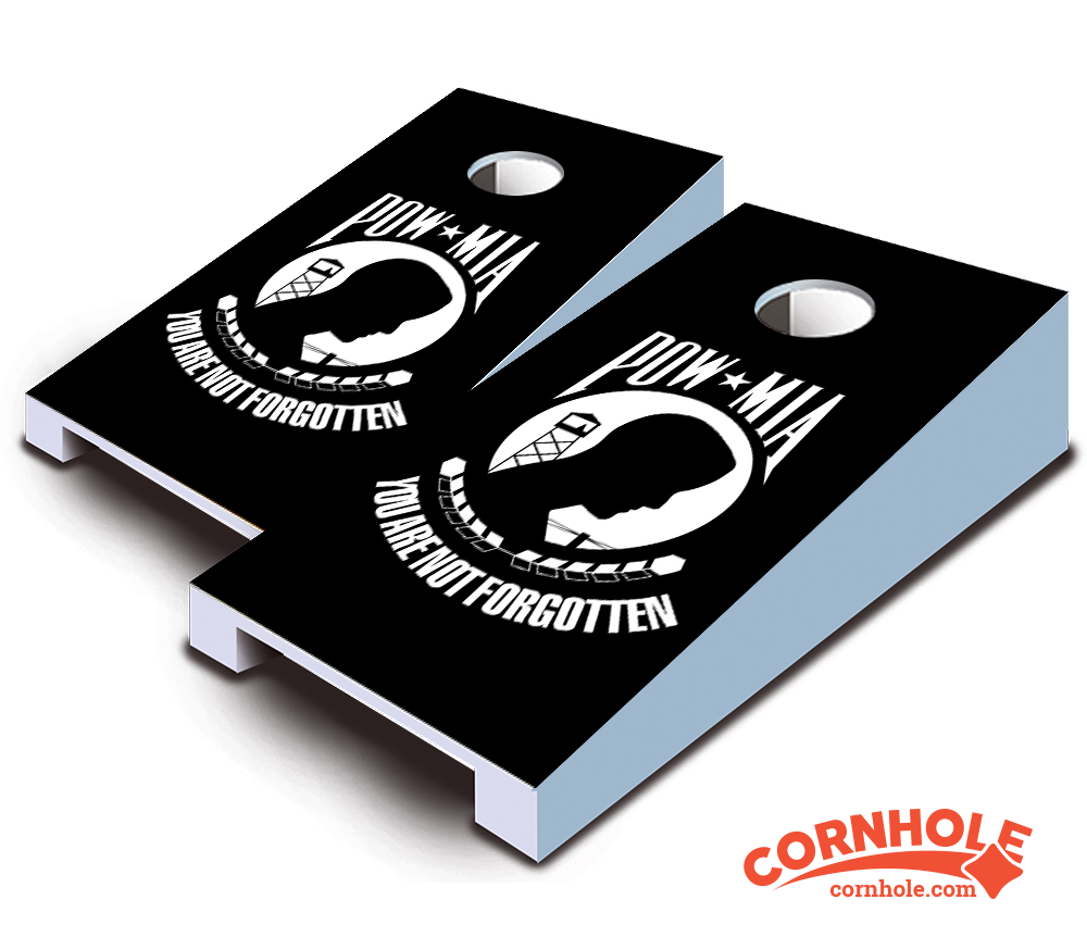 "POW MIA" Tabletop Cornhole Boards