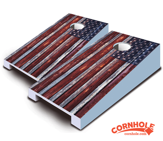"Country Rustic" Tabletop Cornhole Boards