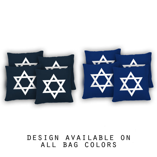 "Hannukah" Cornhole Bags - Set of 8