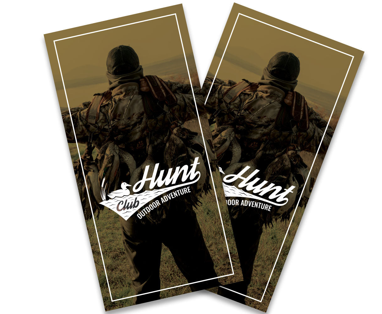 "Hunt Club Waterfowl Ducks" Cornhole Wrap