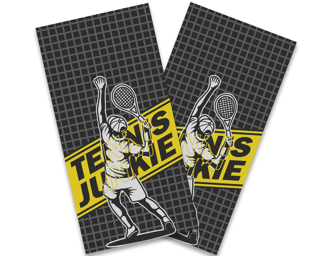 "Tennis Junkie" Cornhole Wrap